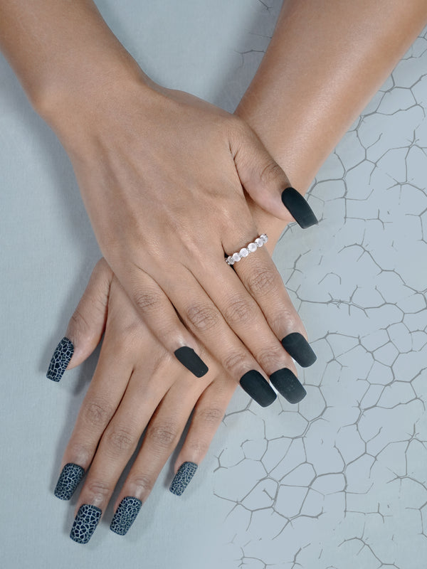 Cracked Mystery - Premium Soft Gel Press On Nails - Butterage