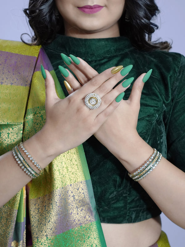 Emerald Luxe - Premium Soft Gel Press On Nails - Butterage