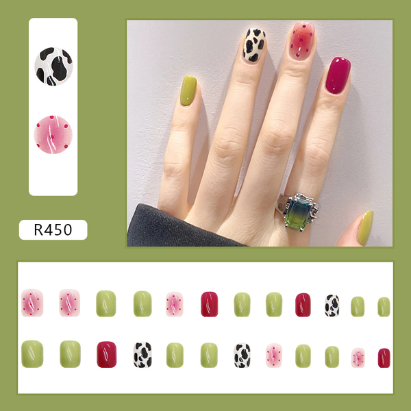 Korean Nails – Butterage Natural & Comfortable 24 Nails - 450